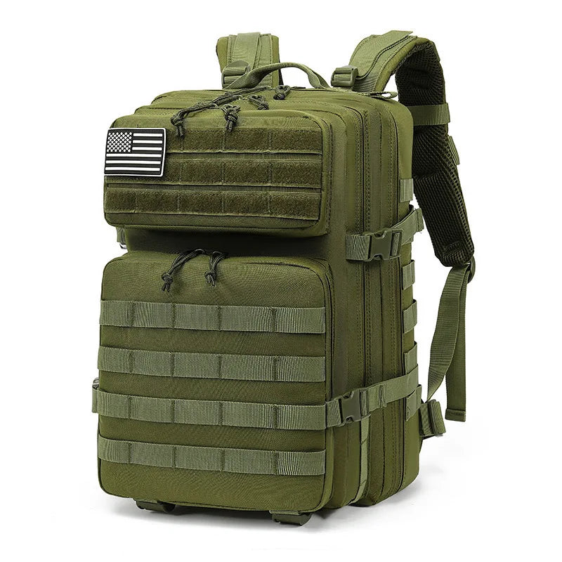 Militärischer taktischer Rucksack – 45L Outdoor-Rucksack für Wandern, Camping, Trekking & Jagd