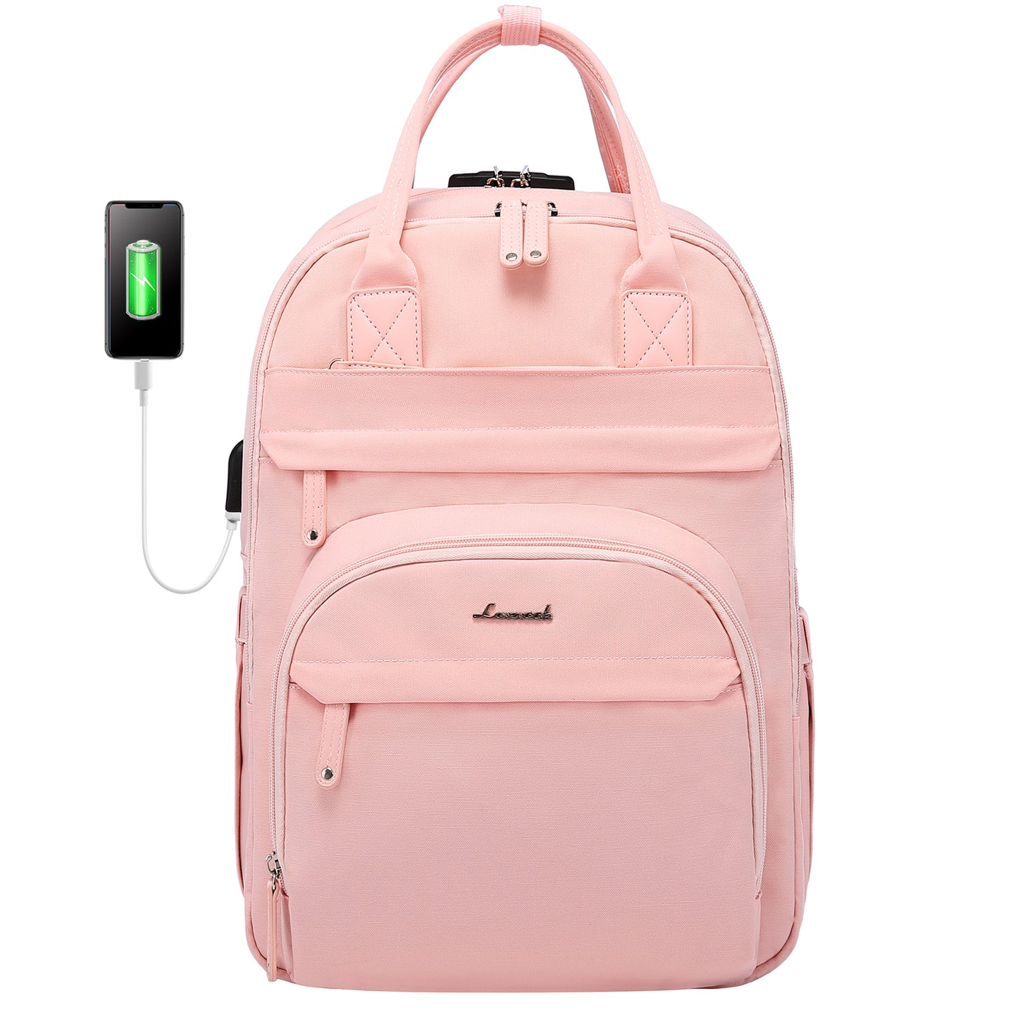 LOVEVOOK Sicherheitsrucksack – Laptoptasche mit Diebstahlschutz für Damen und Herren, ideal für Reisen und Arbeit