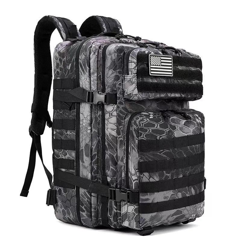 Militärischer taktischer Rucksack – 45L Outdoor-Rucksack für Wandern, Camping, Trekking & Jagd