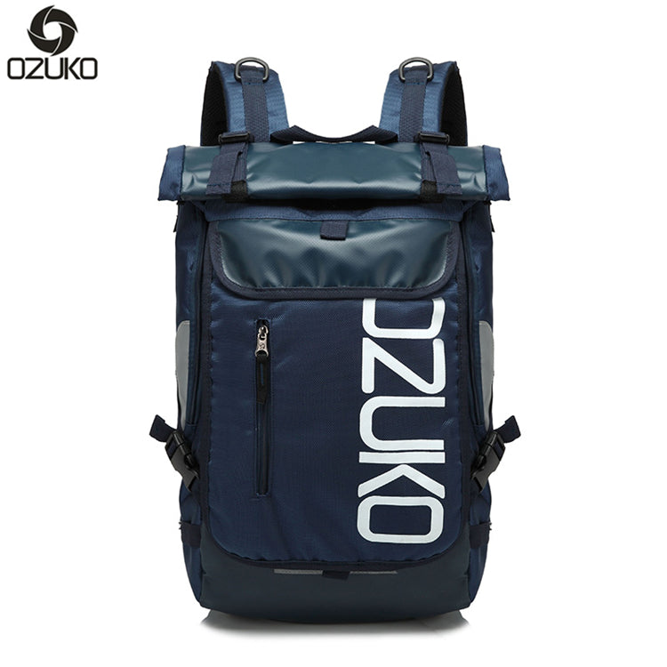 Wasserdichter Ozuko D8020 Rucksack – Leichte Laptoptasche mit sicherem Ziplock-Design