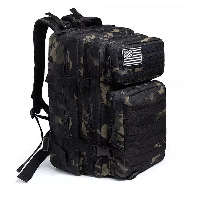 Militärischer taktischer Rucksack – 45L Outdoor-Rucksack für Wandern, Camping, Trekking & Jagd