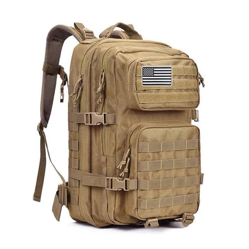 Militärischer taktischer Rucksack – 45L Outdoor-Rucksack für Wandern, Camping, Trekking & Jagd