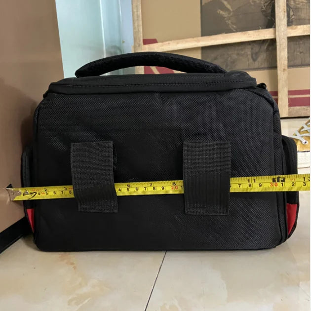 FOSOTO Wasserdichte DSLR-Kameratasche – Professionelle Schultertasche für Canon, Nikon, Sony und Objektive