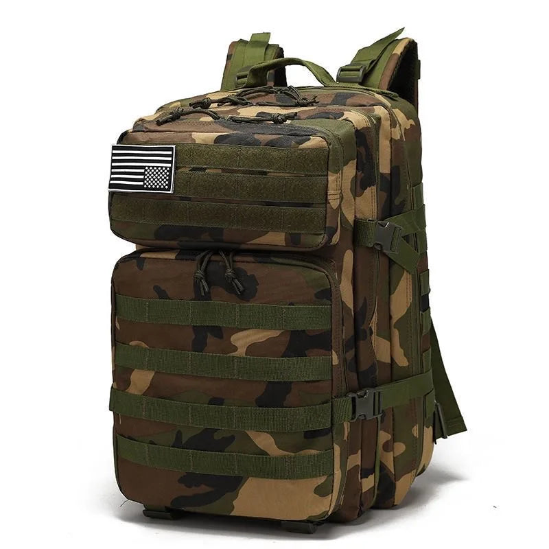 Militärischer taktischer Rucksack – 45L Outdoor-Rucksack für Wandern, Camping, Trekking & Jagd