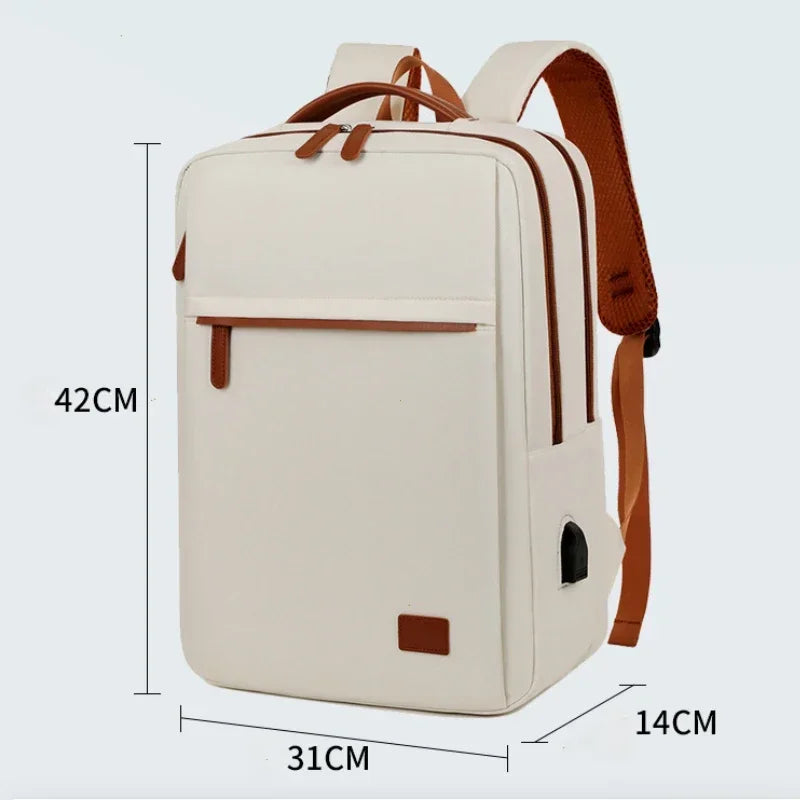 Business-Laptop-Rucksack für Damen und Herren – Elegante Pendlertasche für Arbeit, Schule und Reisen