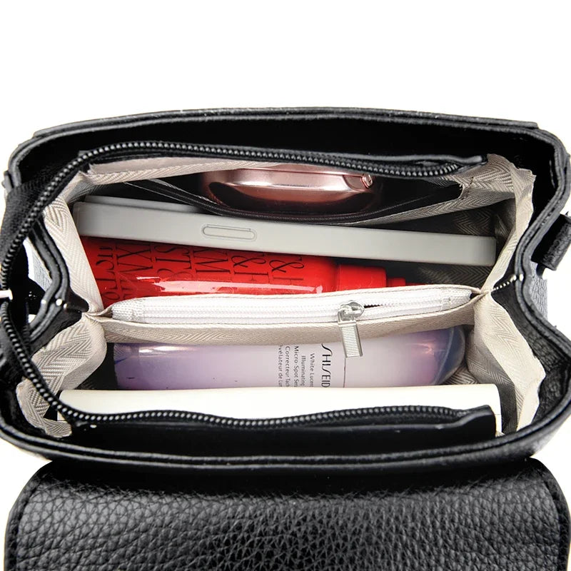 Hochwertige Umhängetasche aus Leder für Damen – Elegante und langlebige Handtasche für Arbeit, Reisen und den täglichen Gebrauch