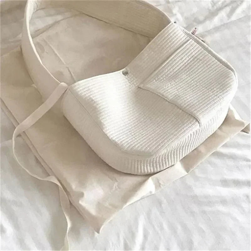 Handmade Canvas Dog Carrier Bag – Eco-Friendly & Breathable Pet Tote for Small Dogs & Cats