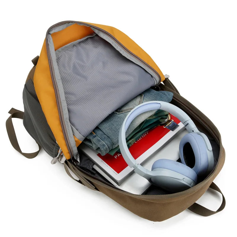 Backpack Nylon Waterproof Casual Hiking Outdoor Travel