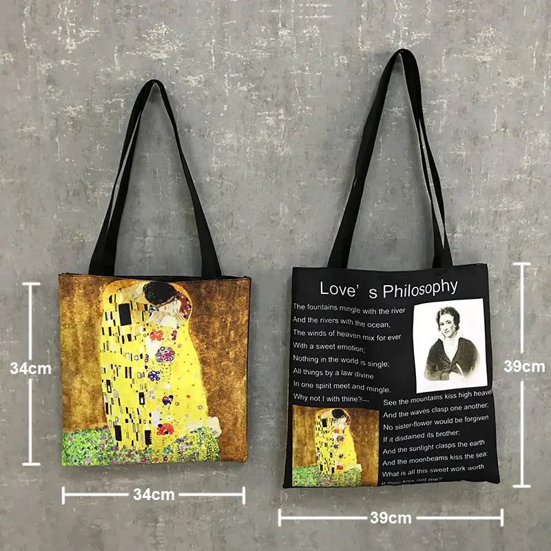 Schultertasche mit Leoparden- und Tiger-Tiermuster – wiederverwendbare modische Handtasche für Damen