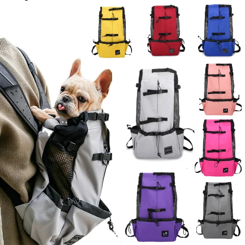 Atmungsaktiver Hunderucksack – Outdoor-Reisetasche für kleine, mittelgroße und große Hunde