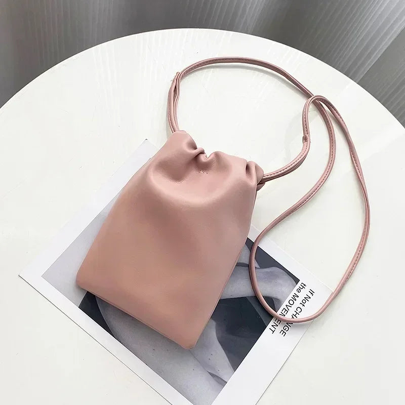 Kleine Umhängetasche aus Leder für Damen – Designer-Handytasche für Reisen, Shopping und den täglichen Gebrauch