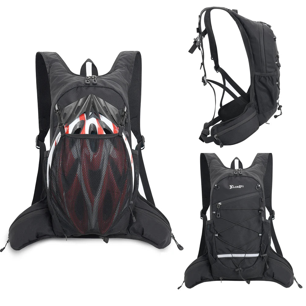 Atmungsaktive Trailrunning-Weste mit 500-ml-Wasserflasche – Leichter Trinkrucksack für Joggen, Radfahren und Marathons