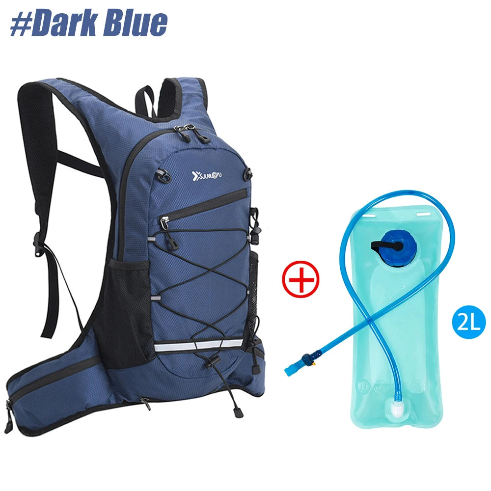 Atmungsaktive Trailrunning-Weste mit 500-ml-Wasserflasche – Leichter Trinkrucksack für Joggen, Radfahren und Marathons