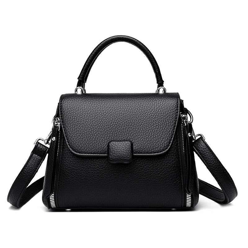Hochwertige Umhängetasche aus Leder für Damen – Elegante und langlebige Handtasche für Arbeit, Reisen und den täglichen Gebrauch