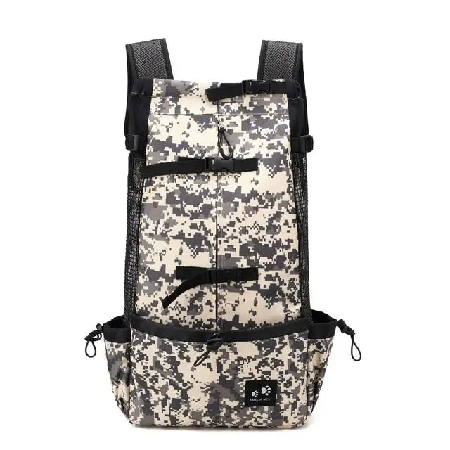 Atmungsaktiver Hunderucksack – Outdoor-Reisetasche für kleine, mittelgroße und große Hunde