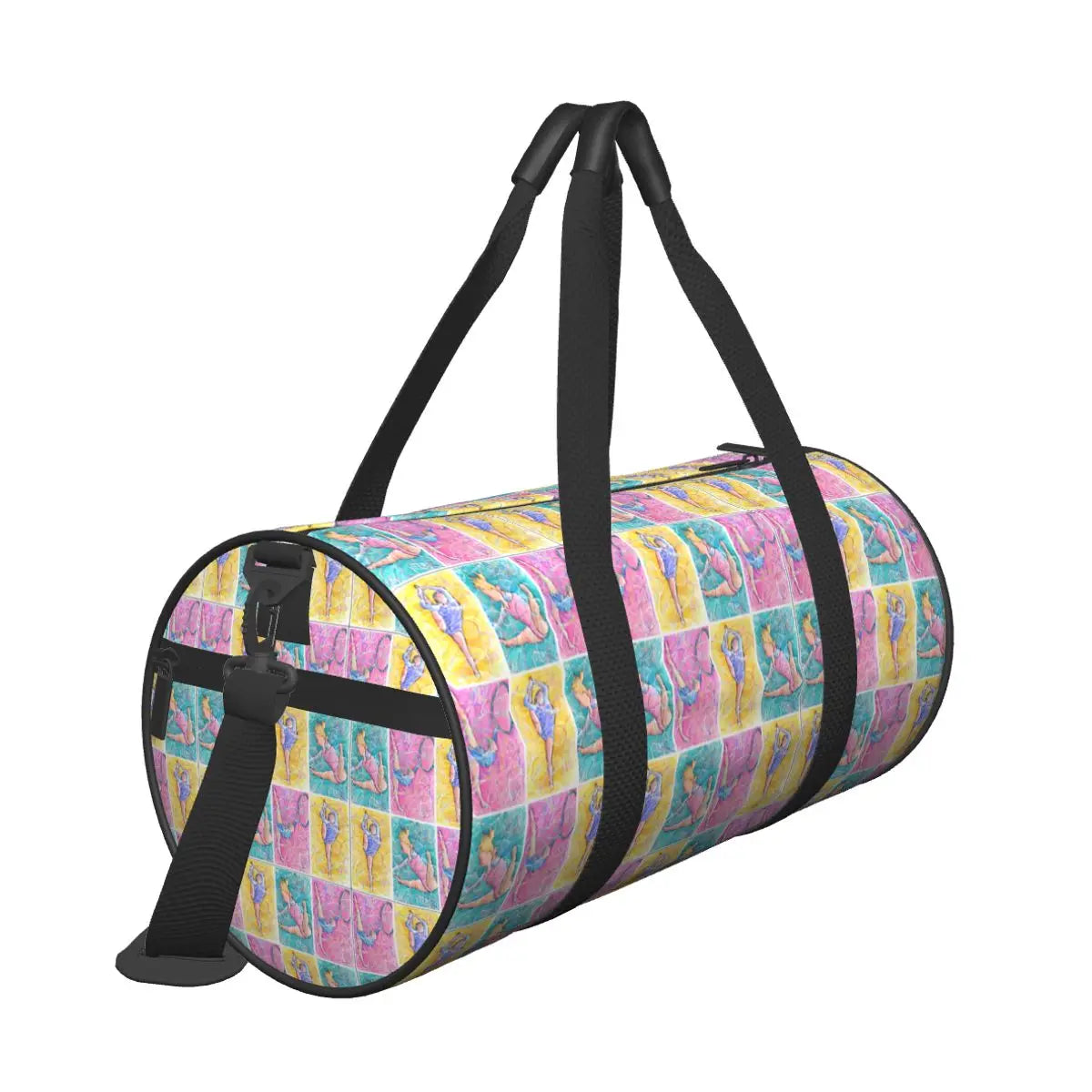 Turntasche für Mädchen – Große Oxford-Sport- und Reisetasche mit stylischem Design