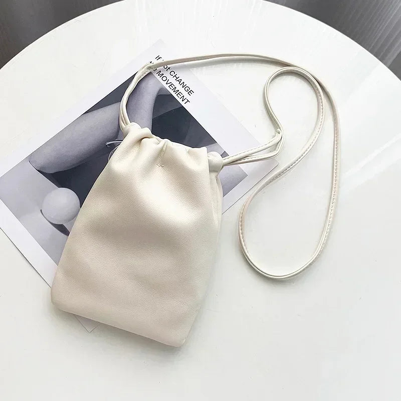 Kleine Umhängetasche aus Leder für Damen – Designer-Handytasche für Reisen, Shopping und den täglichen Gebrauch