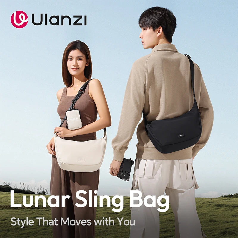Ulanzi HMN1 Lunar Sling Bag – Verstellbare Reise-Umhängetasche für Straßenfotografie und das tägliche Pendeln