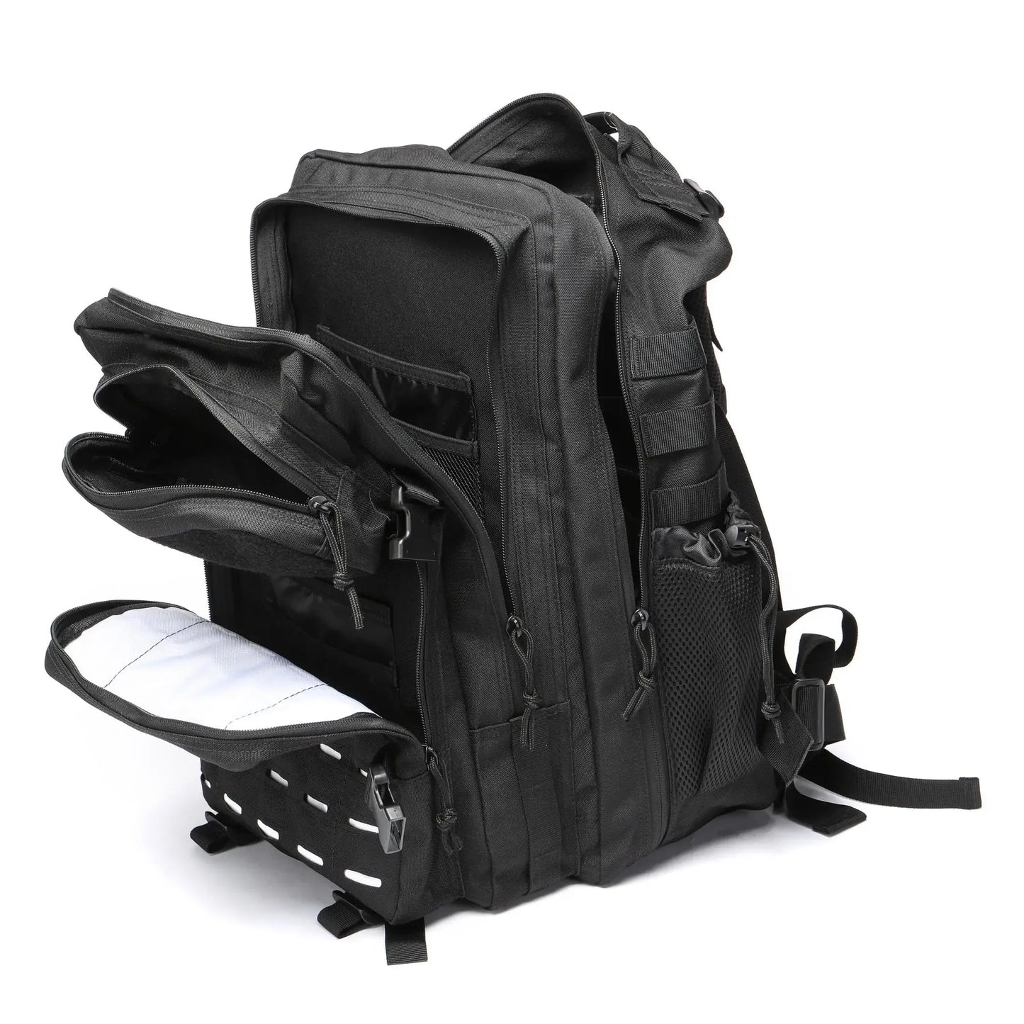 25L/50L Tactical MOLLE Backpack – Hunting, Hiking & Gym Rucksack for Men with 2 Bottle Holders, EDC Outdoor Bag