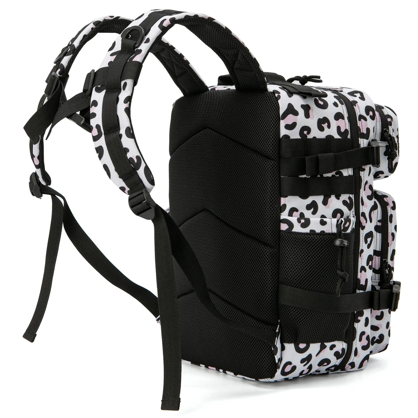 25L Leopard Molle Rucksack – Taktisch, Fitnessstudio, Schule & Outdoor