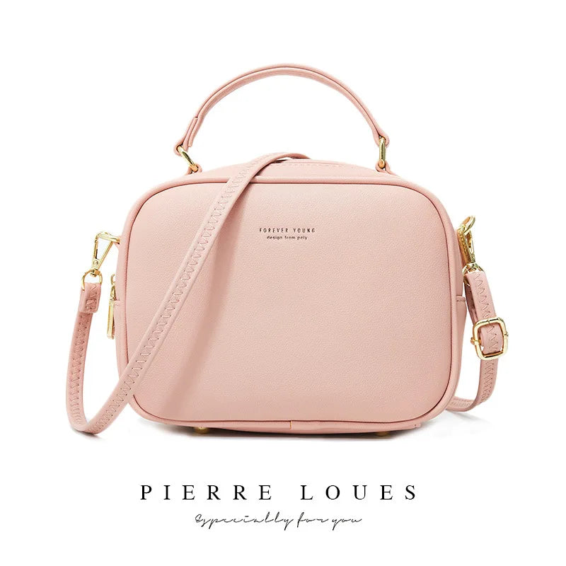 Luxuriöse Designer-Handtasche aus Leder für Damen – Hochwertige Umhängetasche mit großem Fassungsvermögen