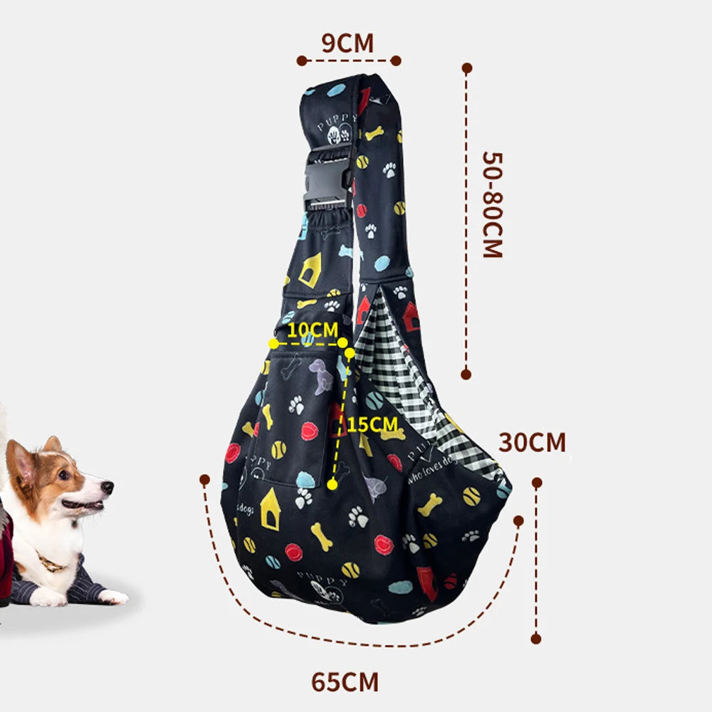 Kleine Hunde- und Katzentragetasche, Reisetasche, Welpen- und Kätzchen-Haustiertasche, atmungsaktiv, weichseitig