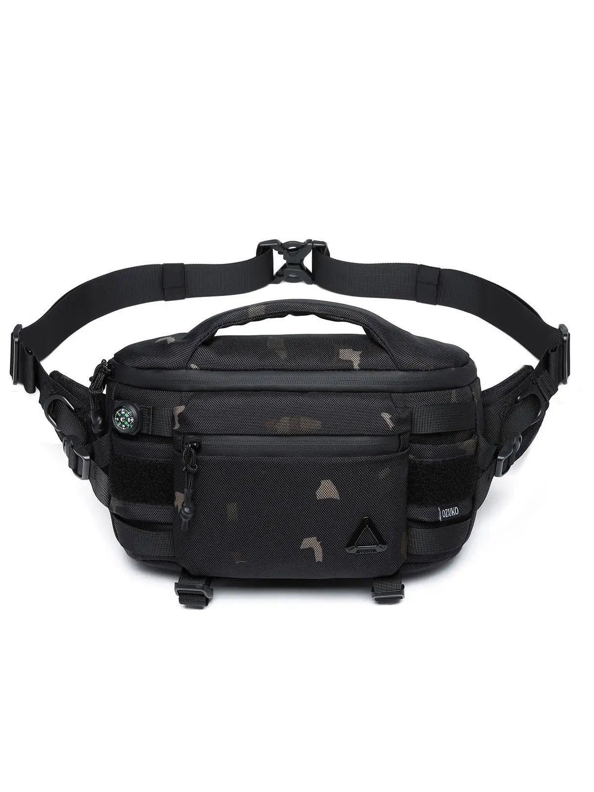 OZUKO Taktische Hüfttasche – Wasserdichte Outdoor-Sport- und Reise-Gürteltasche