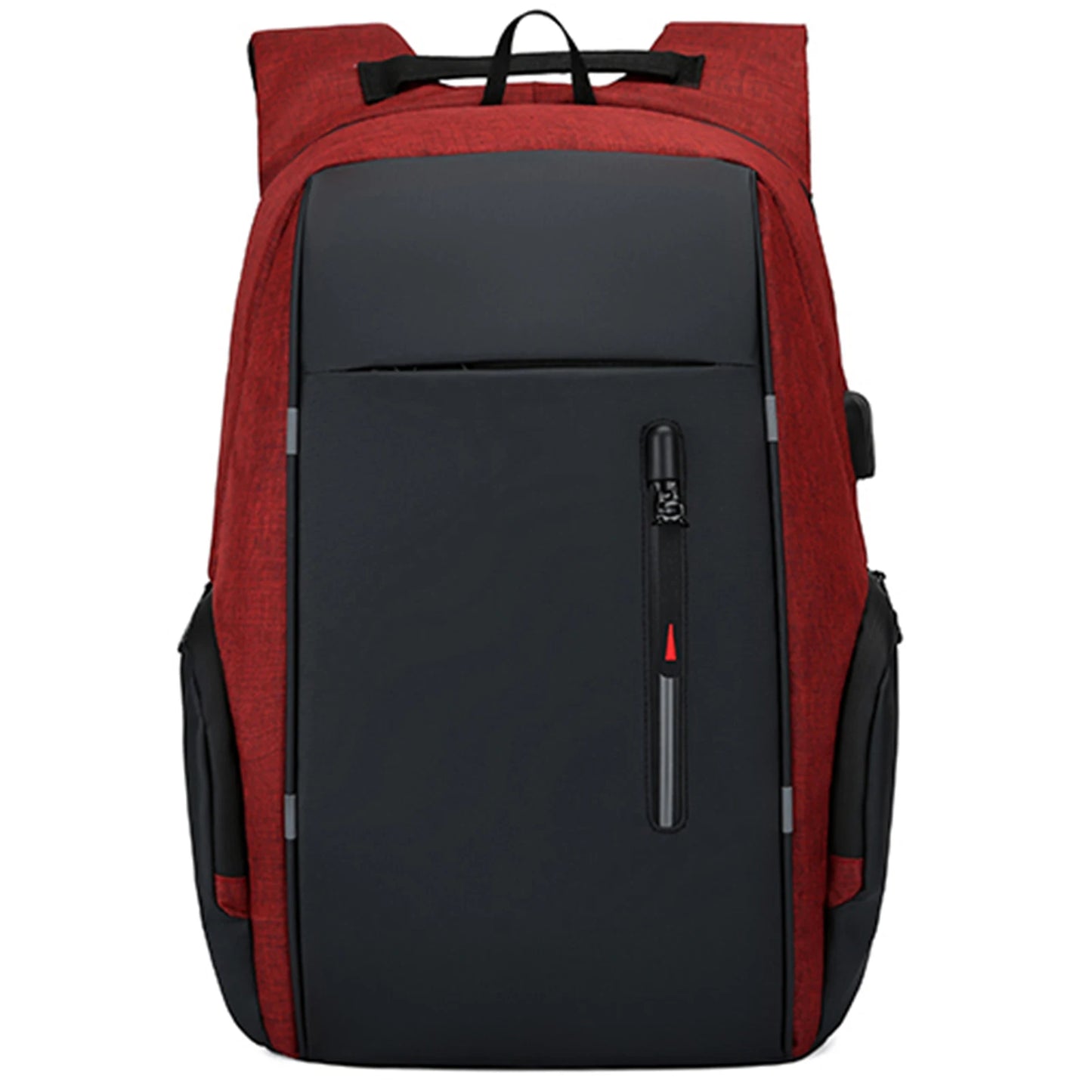 17-Zoll-Laptop-Rucksack mit USB-Ladeanschluss – Wasserabweisende Reise- und Arbeitstasche für Männer und Frauen