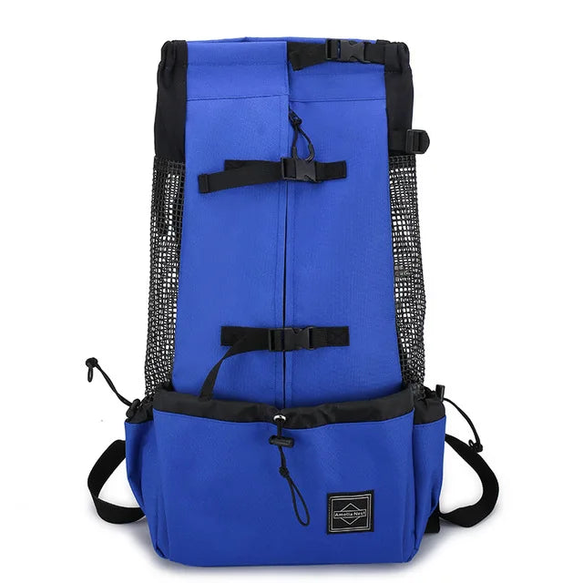 Atmungsaktiver Hunderucksack – Outdoor-Reisetasche für kleine, mittelgroße und große Hunde