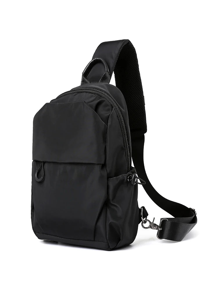Wasserdichte Oxford-Umhängetasche für Herren – Lässiger Sport-Schulterrucksack & Messenger-Stil