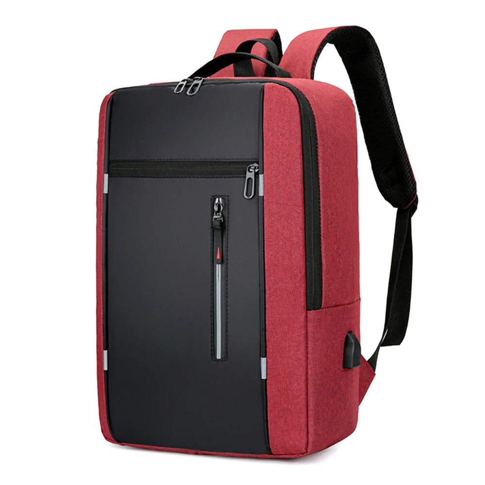 Tragbarer Reise-Laptop-Rucksack für Männer und Frauen – Schlanke Business-Tasche für Arbeit, Schule und Pendeln