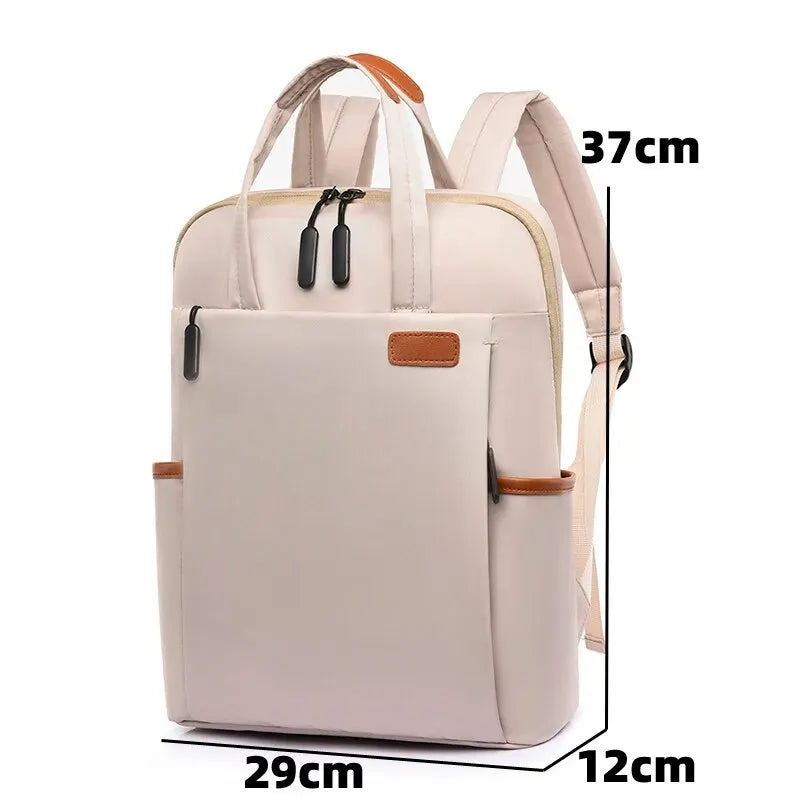 Fashion Waterproof Laptop Backpack for Women – Large Capacity & Versatile for Work, School & Travel