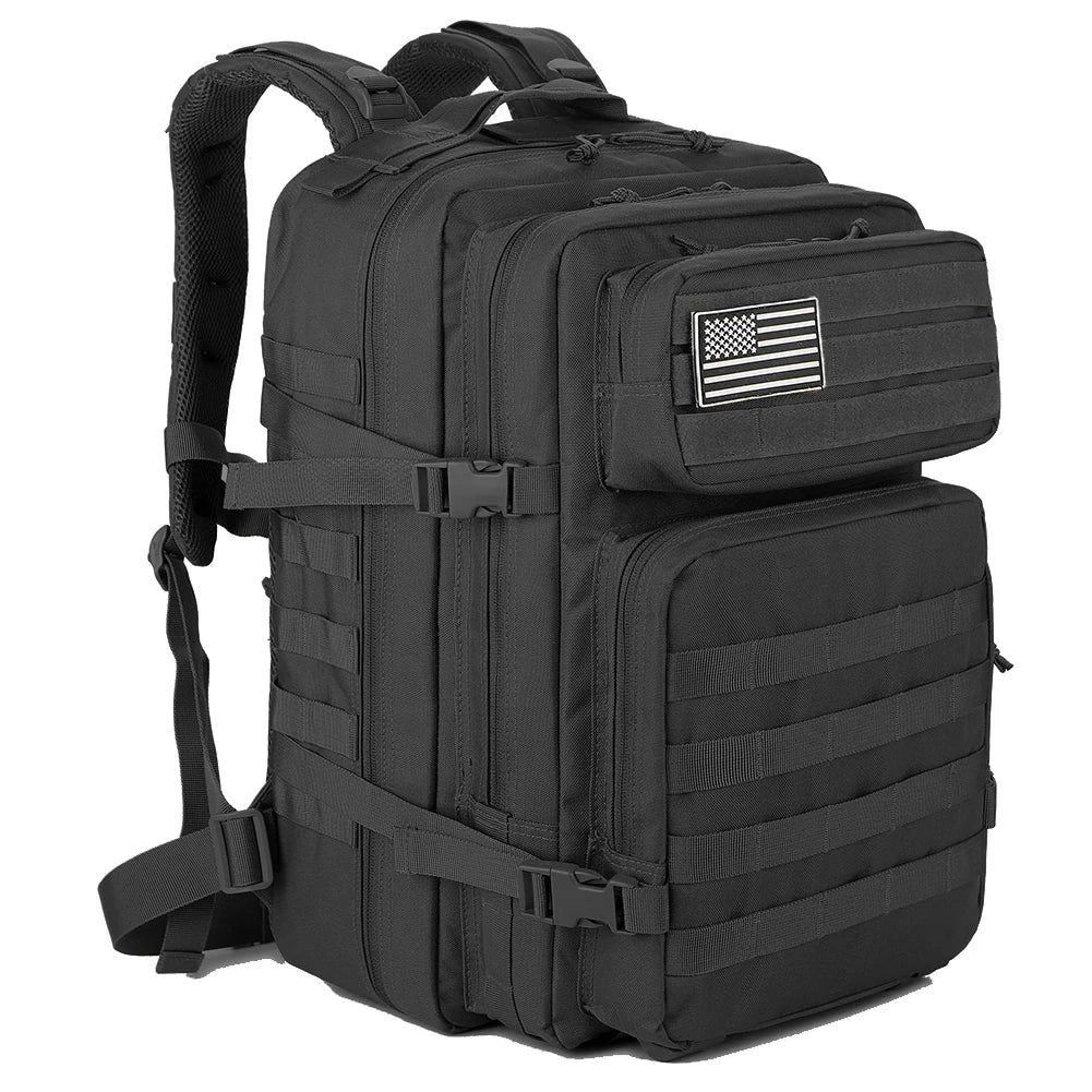 Militär-Molle-Rucksack für Damen – 3-Tage-Überlebensrucksack für taktische Aktivitäten zum Wandern, fürs Fitnessstudio und für Outdoor-Abenteuer