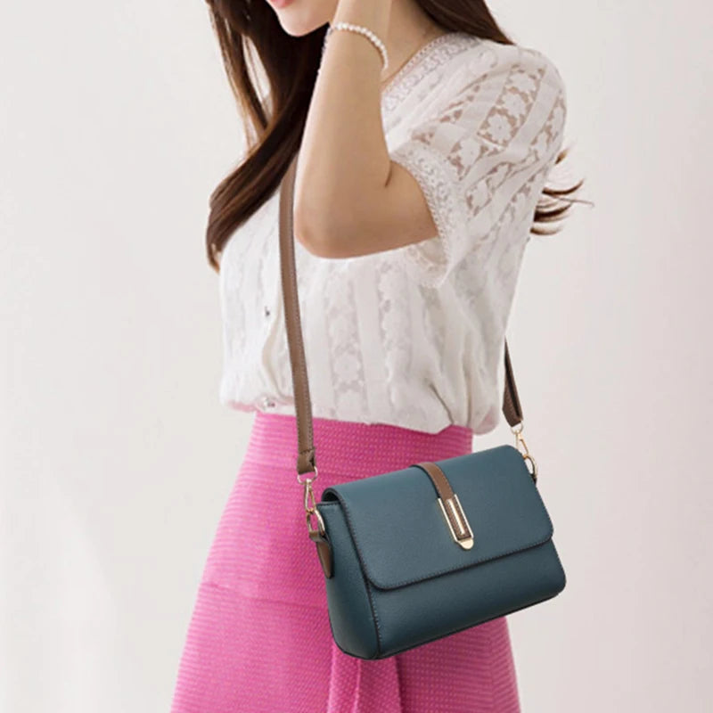 Fashion Crossbody Bag PU Leather Messenger