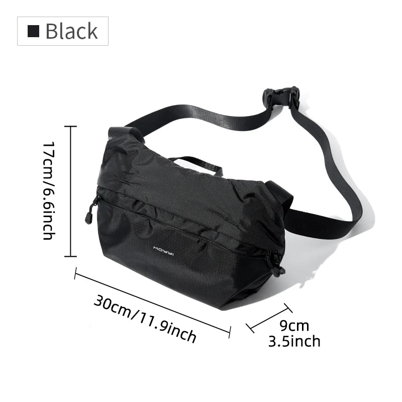 Wasserdichte Messenger Bag für Herren – Multifunktionale Umhängetasche mit großem Fassungsvermögen für Schule, Reisen und den Geschäftsalltag
