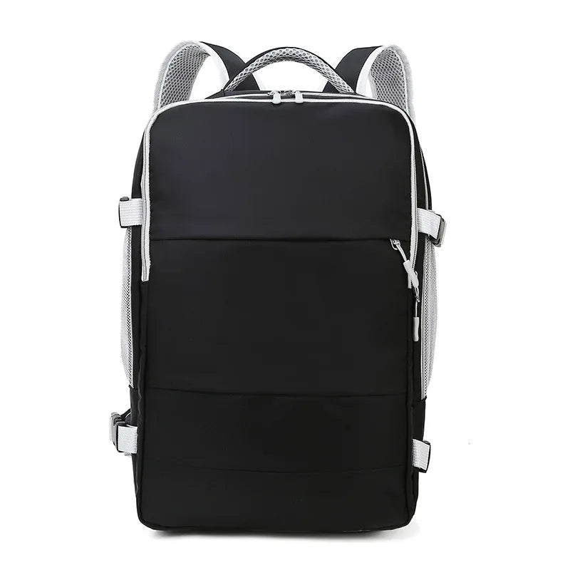 Wasserdichter Laptop-Reiserucksack mit großer Kapazität – Diebstahlsichere USB-Ladetasche für Arbeit, Schule und Beruf