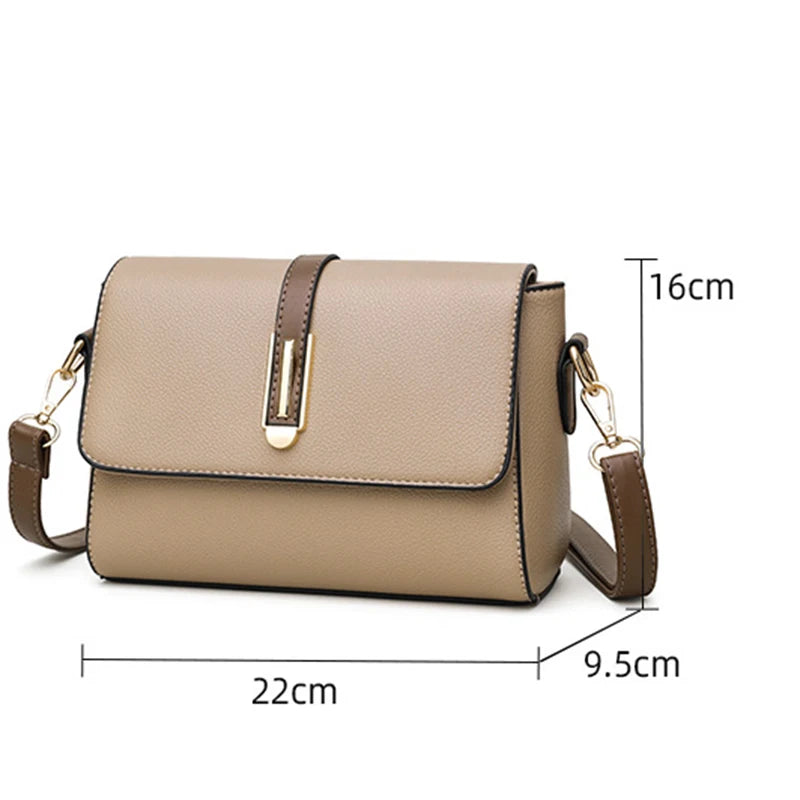 Fashion Crossbody Bag PU Leather Messenger
