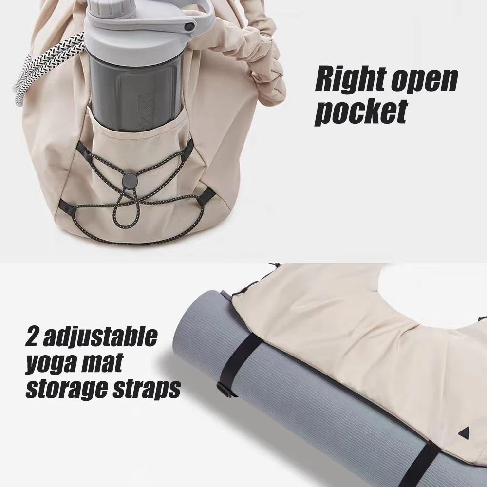 Yogamatten-Reisetasche mit Schuhfach & Nassfach – Sporttasche für Damen & Herren, ideal für Fitness & Reisen
