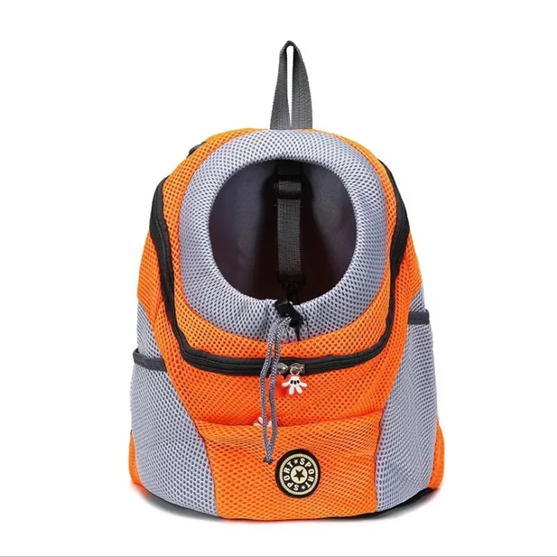 Tragerucksack für kleine Hunde – Reisetasche für Haustiere mit zwei Fächern und externem Stauraum zum Wandern und für den täglichen Gebrauch