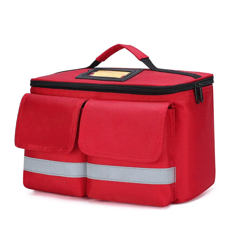 Wasserdichte Erste-Hilfe-Tasche für Rettungsdienste – Tragbarer mehrschichtiger medizinischer Organizer für Reisen, Rettung, Krankenpflege und Notfallüberleben