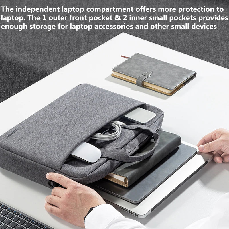 17–17,3 Zoll Laptoptasche – Schultertragetasche für MacBook Air/Pro, Huawei, Asus, Dell, HP & Lenovo Notebooks