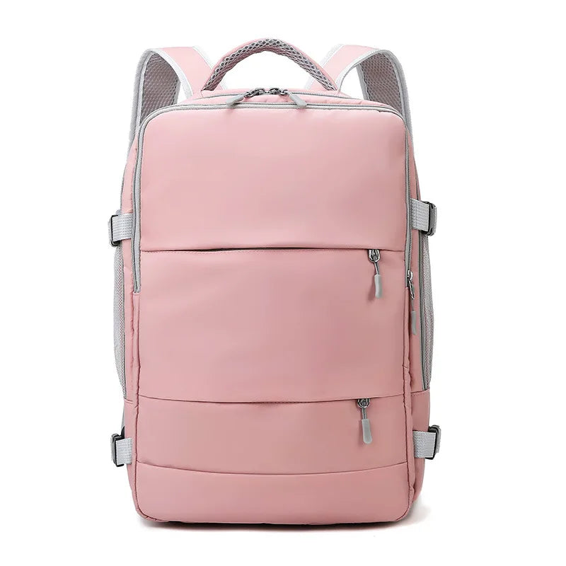 Wasserdichter Laptop-Reiserucksack mit großer Kapazität – Diebstahlsichere USB-Ladetasche für Arbeit, Schule und Beruf