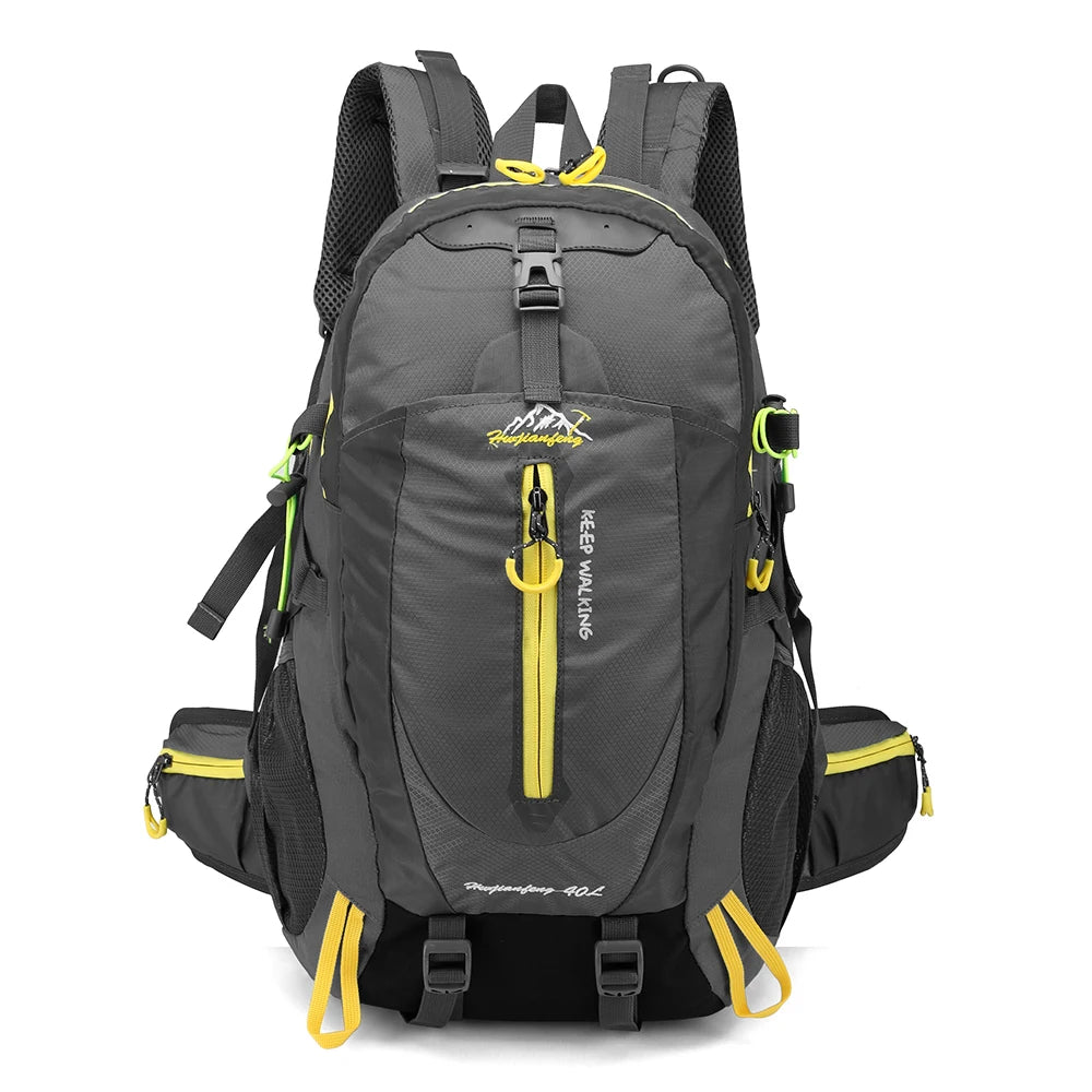 40L Water Resistant Travel Backpack Camp Hiking Trekking Climb