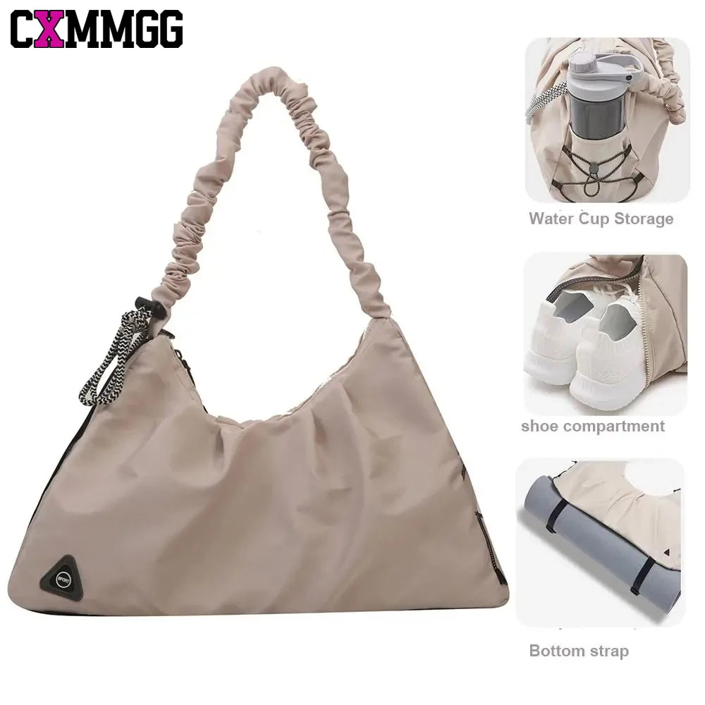 Yogamatten-Reisetasche mit Schuhfach & Nassfach – Sporttasche für Damen & Herren, ideal für Fitness & Reisen