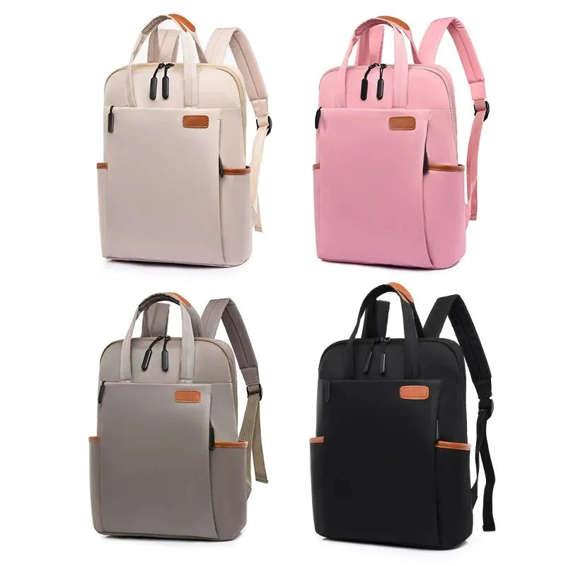 Fashion Waterproof Laptop Backpack for Women – Large Capacity & Versatile for Work, School & Travel