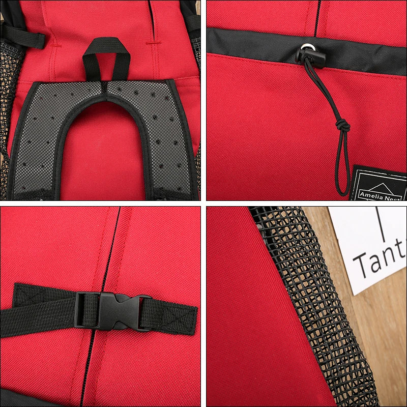 Atmungsaktiver Hunderucksack – Outdoor-Reisetasche für kleine, mittelgroße und große Hunde