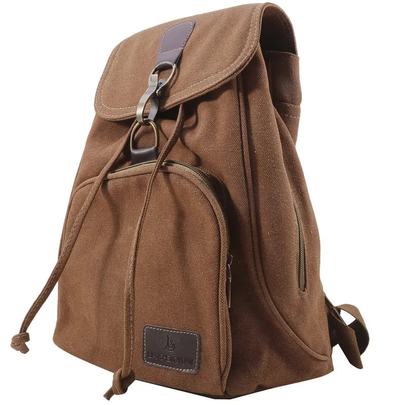 Women’s Canvas Laptop Backpack – Vintage Style Travel Bag for Work, School & Daily Use