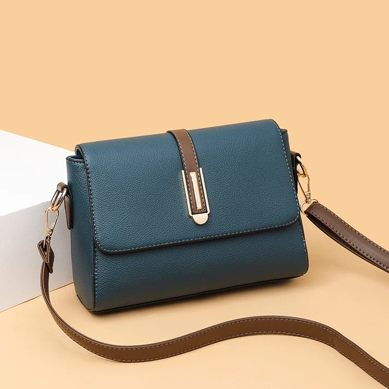 Fashion Crossbody Bag PU Leather Messenger