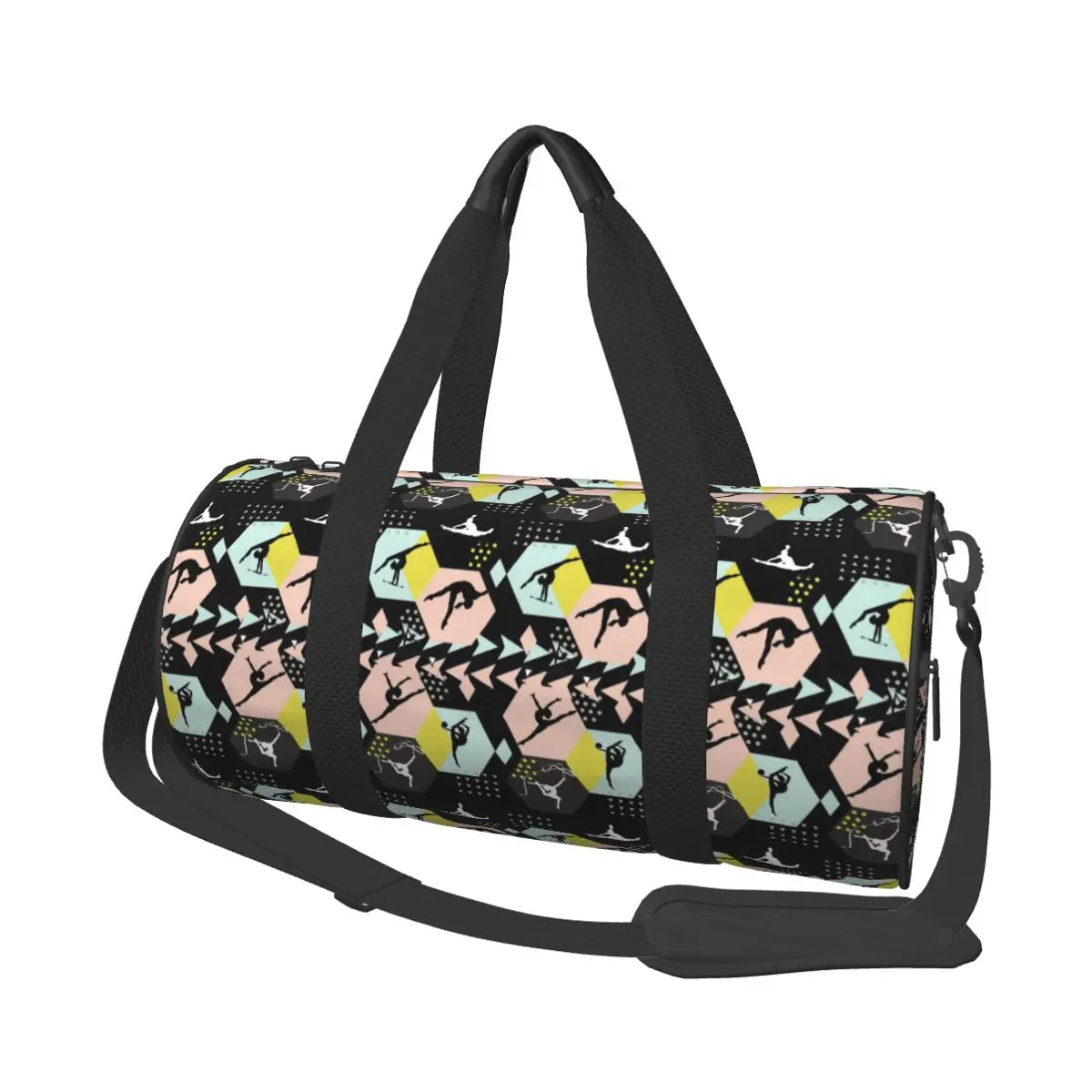 Turntasche für Mädchen – Große Oxford-Sport- und Reisetasche mit stylischem Design