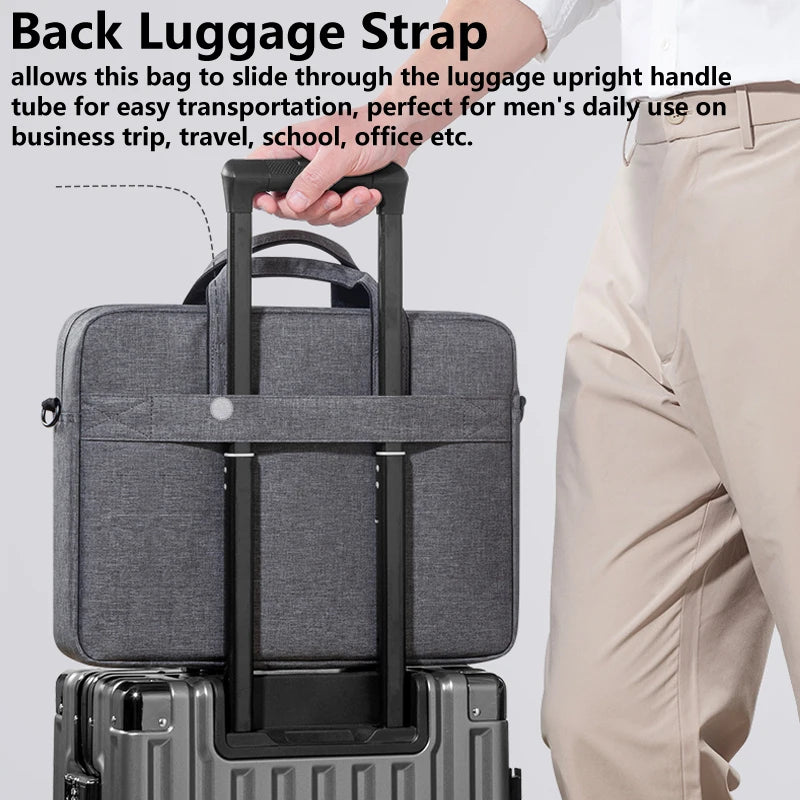 17–17,3 Zoll Laptoptasche – Schultertragetasche für MacBook Air/Pro, Huawei, Asus, Dell, HP & Lenovo Notebooks